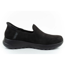 SKECHERS Go Walk Joy LTHR  SLIP INS (124665-BBK)