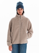 EMERSON WMNS SHERPA JACKET (242.EW172.05- MILKY WHITE)