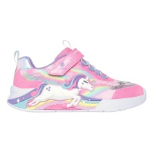 SKECHERS UNICORN CHASER LIGHTS (302298N-PKMT)