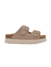 SCHOLL LUCIE SUEDE (F31580-2361) DARK BEIZE