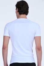 MAGNETIC NORTH COMPRESION SS T-SHIRT (50027-WHITE)
