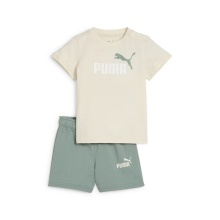 PUMA MINICATS ESS TEE& SHORTS SET INF (686285-87)