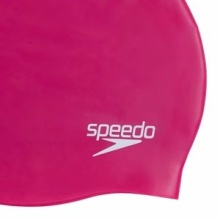 SPEEDO PLAIN MOULDED SILICON CAP (70991-14491U) ELECTRIC PINK