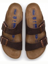 BIRKENSTOCK  LEATHER ARIZONA SFB LEOI HABANA(0452763)