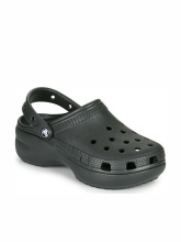 CROCS CLASSIC PLATFORM CLOG (206750-001) BLACK