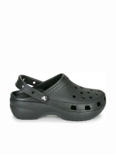 CROCS CLASSIC PLATFORM CLOG (206750-001) BLACK