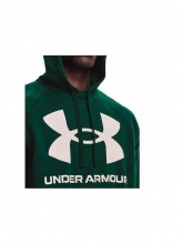 UNDER ARMOUR RIVAL FL LOGO HOODIE (1357093-330)
