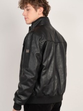 REBASE Leather Jackets (232.RLJK.016-BLACK)