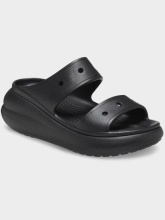 CROCS CLASSIC CRUSH SANDAL (207670-001) BLACK