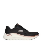 SKECHERS ARCH FIT LACE UP (150067-BKRG)