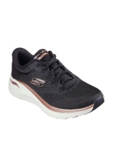 SKECHERS ARCH FIT LACE UP (150067-BKRG)