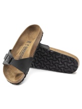 BIRKENSTOCK  SYNTHETIC BF MADRIT (407930) BLACK NARROW