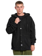 BODYTALK BUTTON DOWN HOODIE (1242-923029-00100)