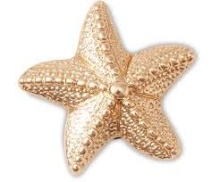 CROCS JIBBITZ CHARMS GOLD STAR FISH (10011621-UNC)