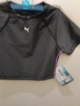 PUMA WMNS SWIM SL CROP TOP (947050-001)
