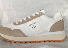SUPERDRY VALOR MSQ SHOES (C00043AY- TAN/WHITE)