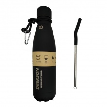 EMERSON Double Wall Vacuum Bottle (500 ml) (211.EU99.02-BLACK)