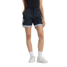 NEW BALANCE HOOPS PRINTED MESH SHORTS (MS44588BK)