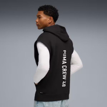 PUMA GRAPHIC FT SLEEVLESS HOODIE (527839-01)