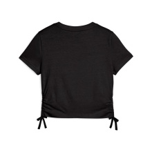 PUMA ESS METALLIC KNOTTED TEE GIRLS (686419-01)