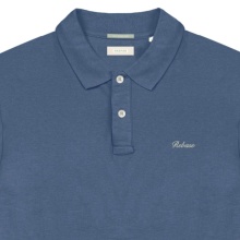 REBASE POLO T-SHIRT (241-RPS-032 INDIGO)