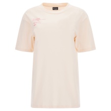 FREDDY Cotton t-shirt with printed text (S3WGZT4-P76) CREAM