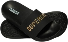 SUPERDRY LUXE LOGO POOL SLIDE (WF310243A-18A)