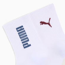 PUMA RIB LOGO SHORT SOCK 3P (947216-01)