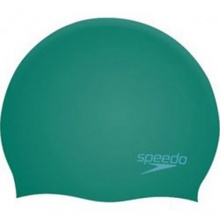 SPEEDO PLAIN MOULDED SILICON CAP JR (70984-F649 GREEN)