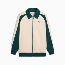 PUMA  T7 RELAXED WING COLAR JAQUARD TRACK JKT (632994-87)