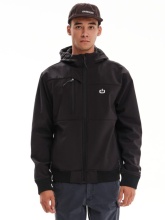 EMERSON SOFTSHELL JACKET (232.EM11.19 BLACK)
