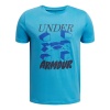 UNDER ARMOUR SPLIT BIG LOGO BOYS TEE (1390003-452)
