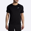 BROOKS ATMOSPHERE SHORTSLEEVE TEE (211455-001) BLACK